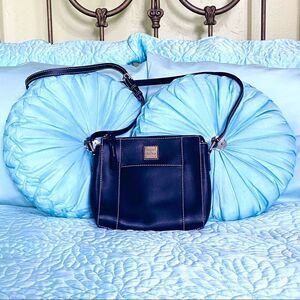 Dooney and Bourke Black Saffiano Crossbody Bag